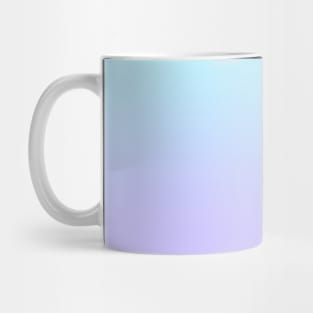 Pastel Aqua Lavender Gradient Mug